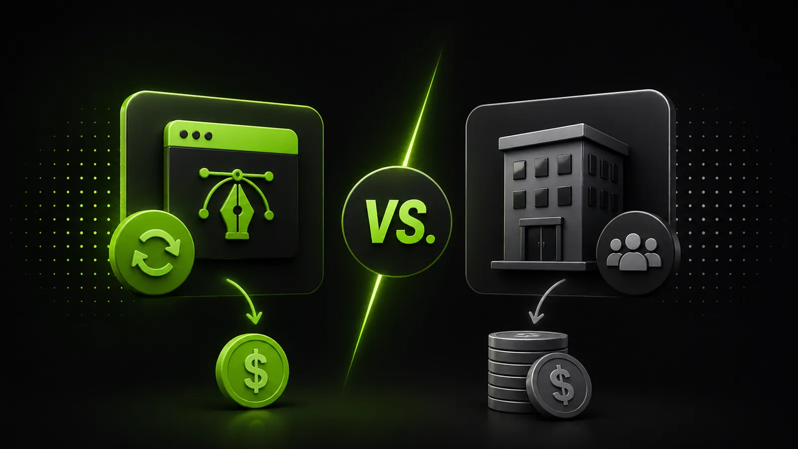 Subscription vs agency comparison